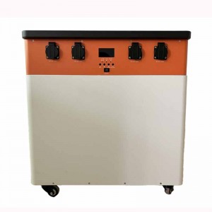 Anapelemes akkumulátor mindegyike egy 51,2 V 200a energiatároló LifePo4 akkumulátor 10240WH integráltnapenergia -inverter 5000W lítium akkumulátor tároló rendszer